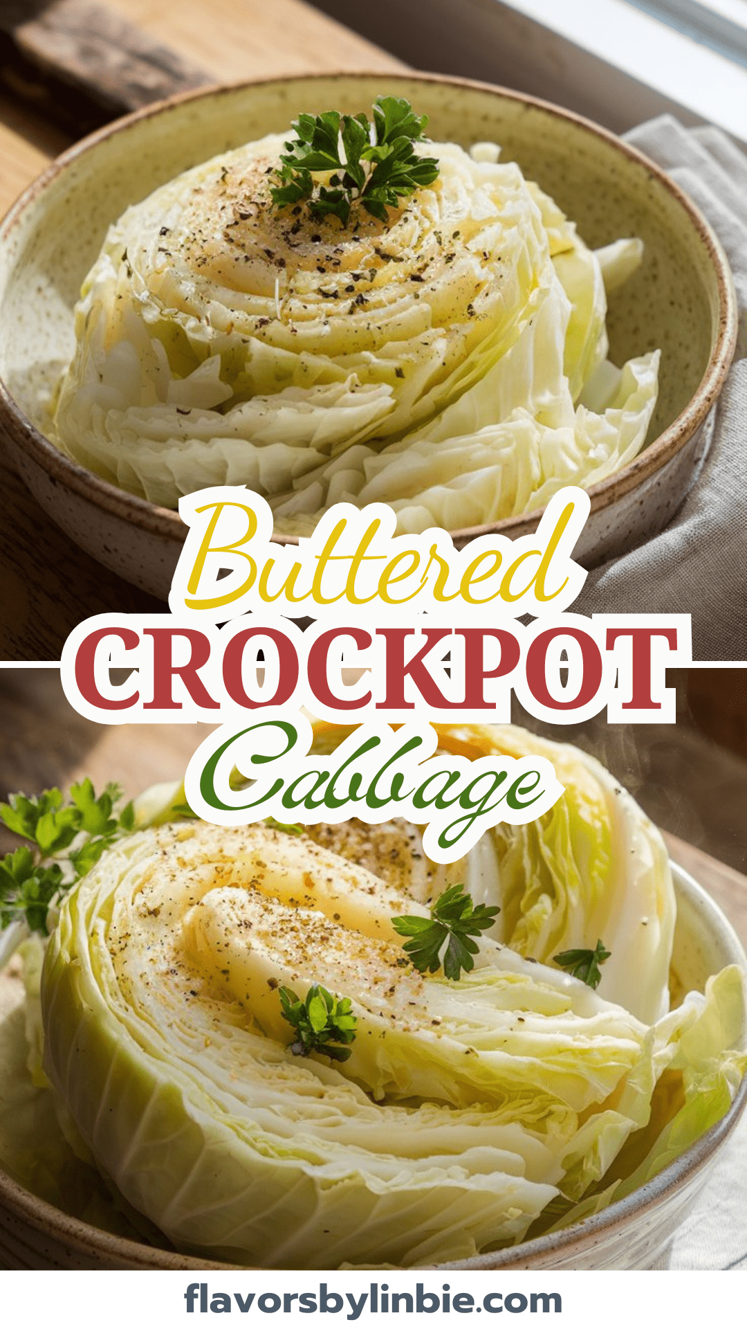 Buttered Crockpot Cabbage