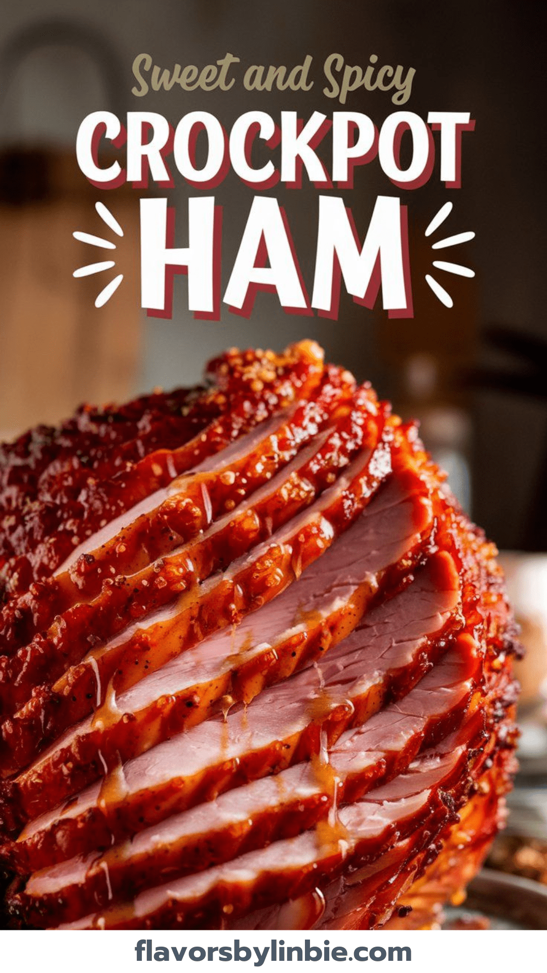 Sweet and Spicy Crockpot Ham