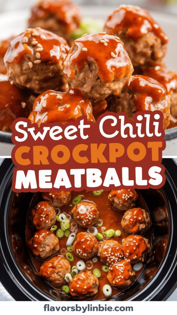 Sweet Chili Crockpot Meatballs