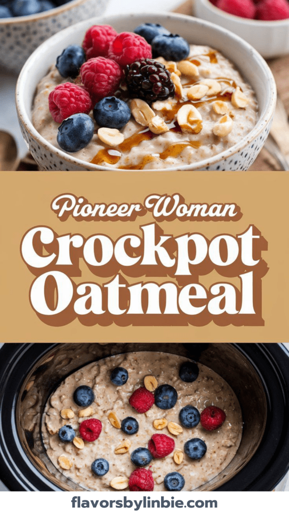 Pioneer Woman Crockpot Oatmeal