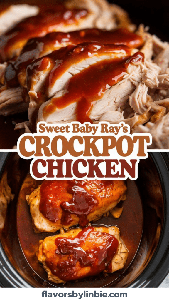 Sweet Baby Ray’s Crockpot Chicken