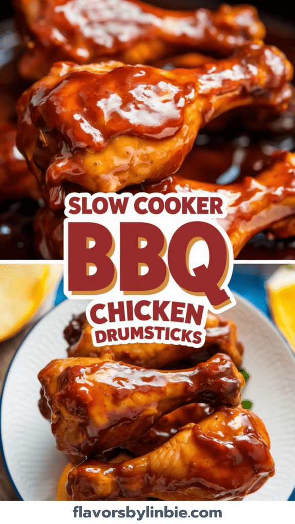 Simple Slow Cooker BBQ Chicken Drumsticks