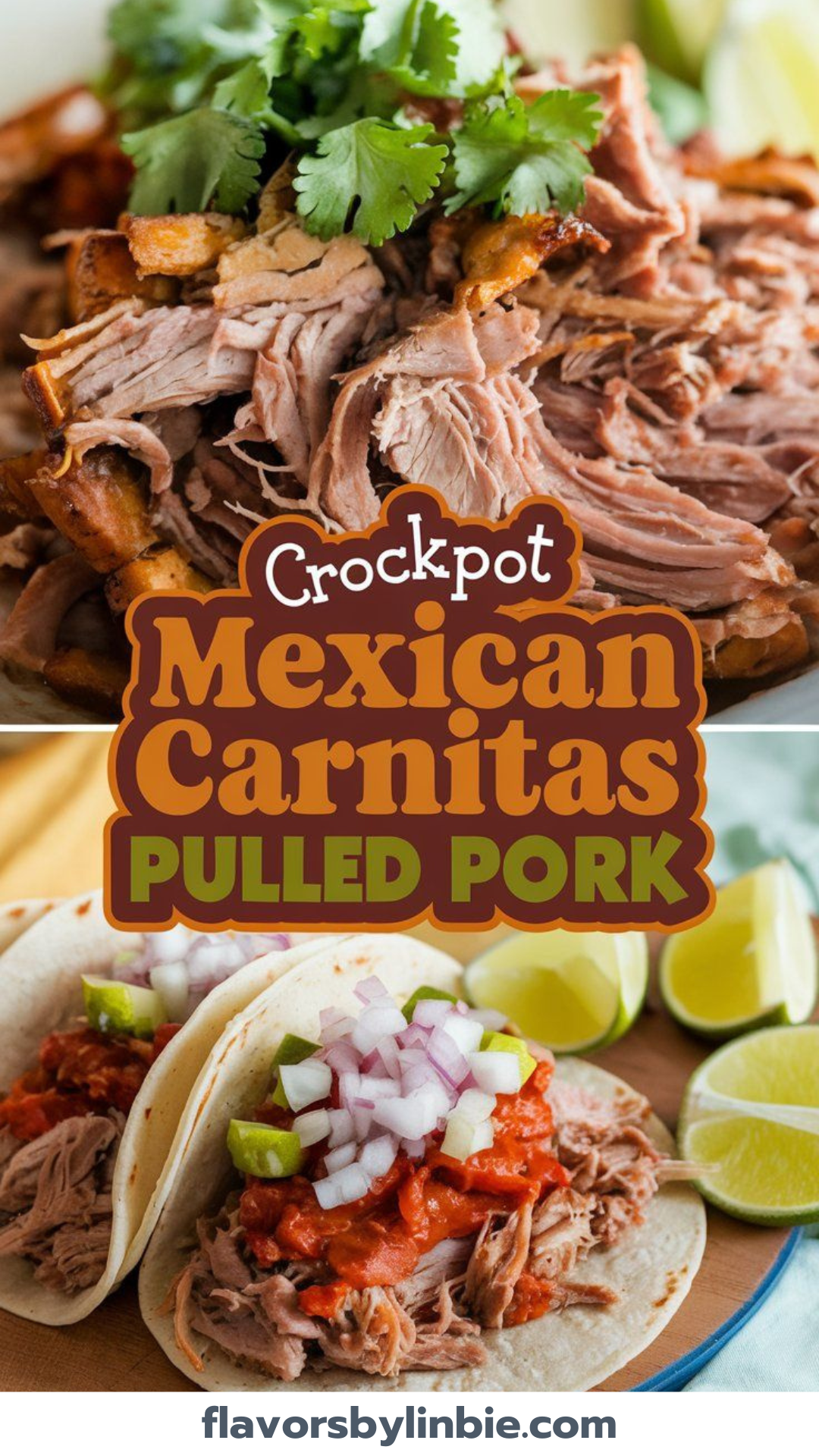 Crockpot Mexican Carnitas Pulled Pork