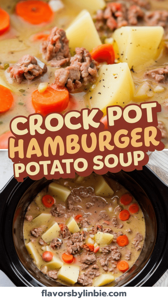 Crock Pot Hamburger Potato Soup