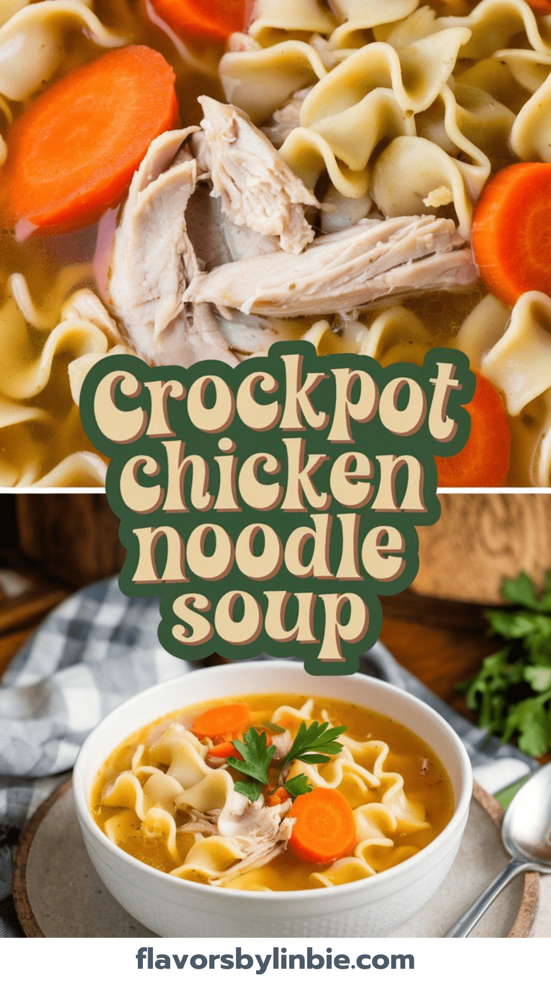 Crockpot Chicken Noodle Soup