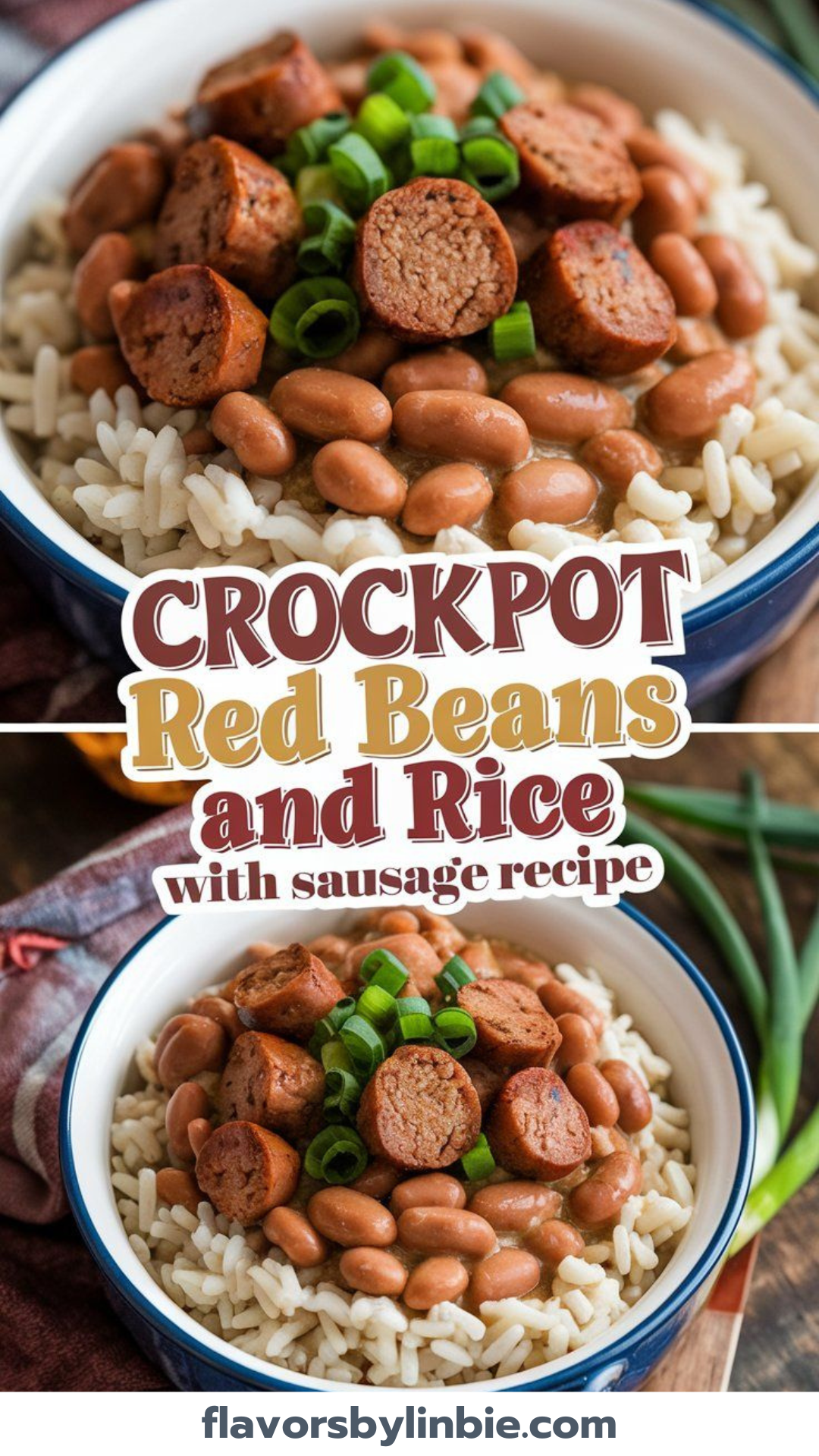 Crockpot Red Beans and Rice with Sausage Recipe