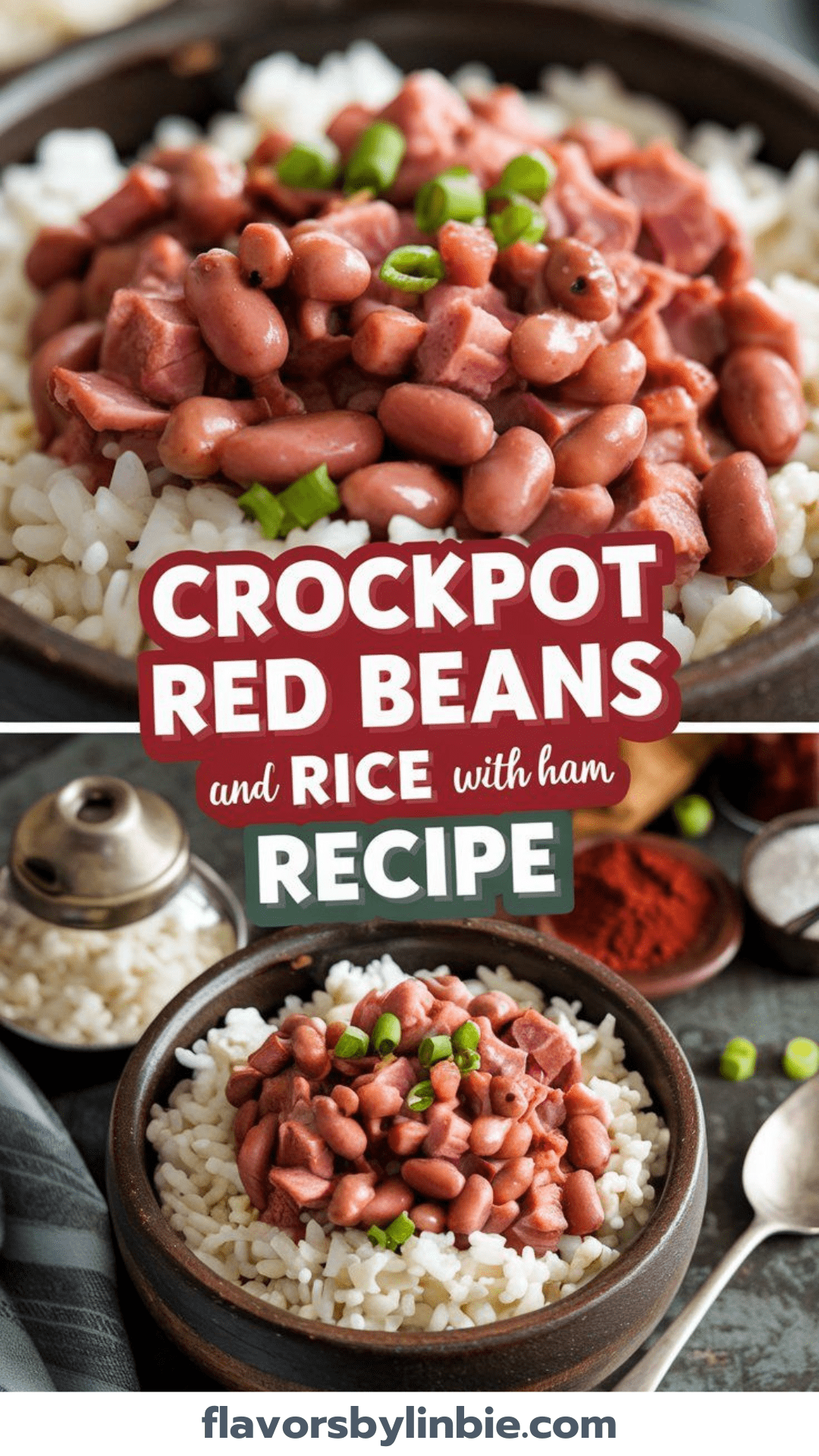 Crockpot Red Beans and Rice with Ham Recipe