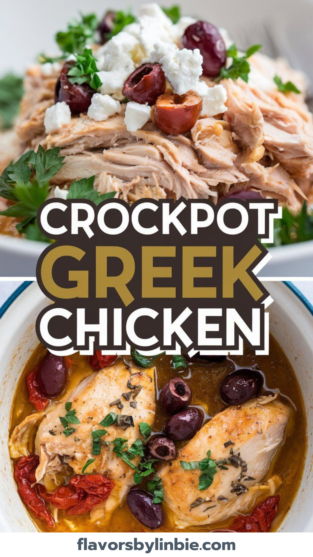 Crockpot Greek Chicken