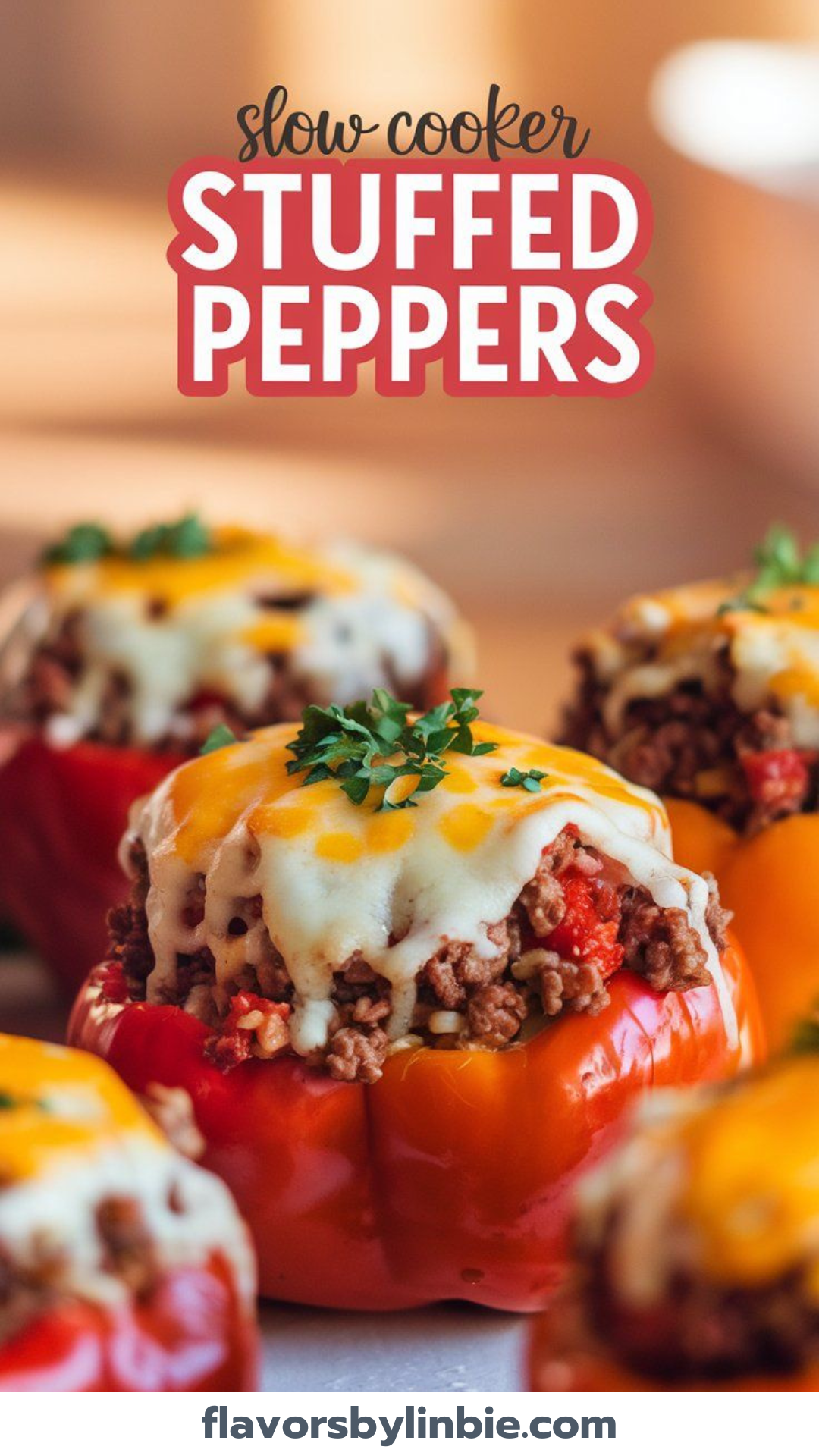 Slow Cooker Stuffed Peppers