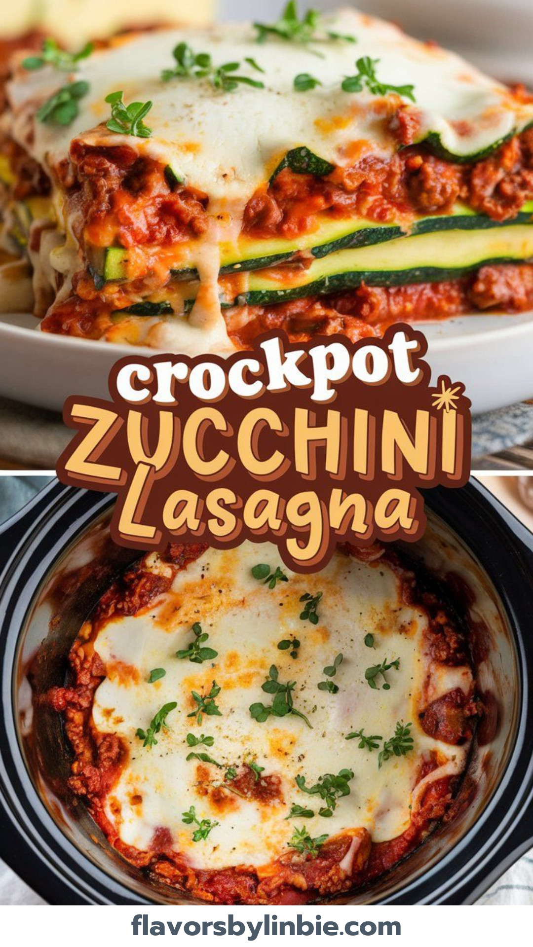 Crockpot Zucchini Lasagna