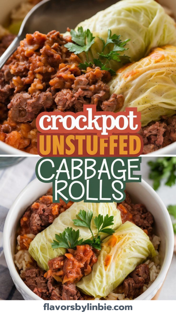 Crockpot Unstuffed Cabbage Rolls