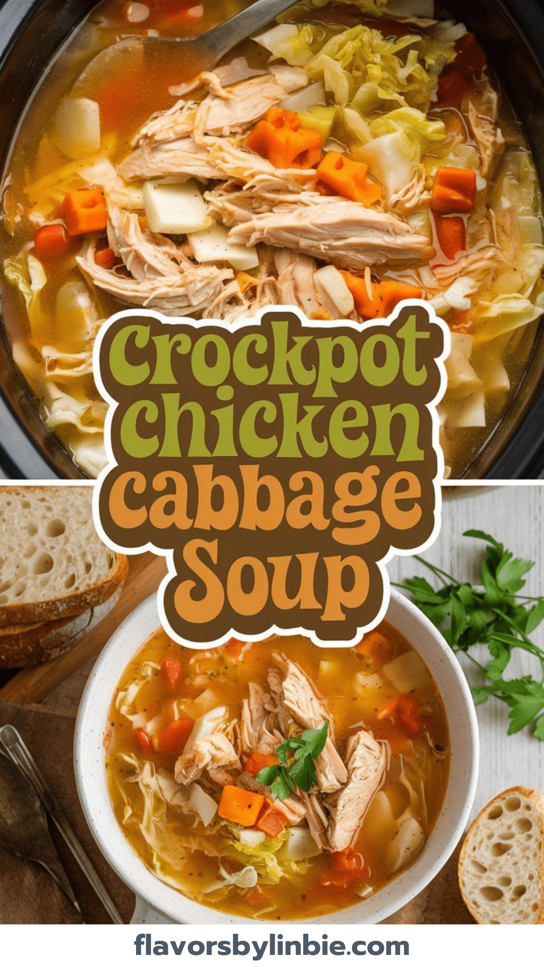 Crockpot Chicken Cabbage Soup