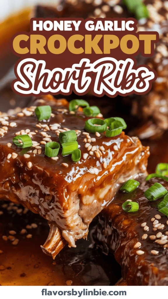 Honey Garlic Crockpot Short Ribs