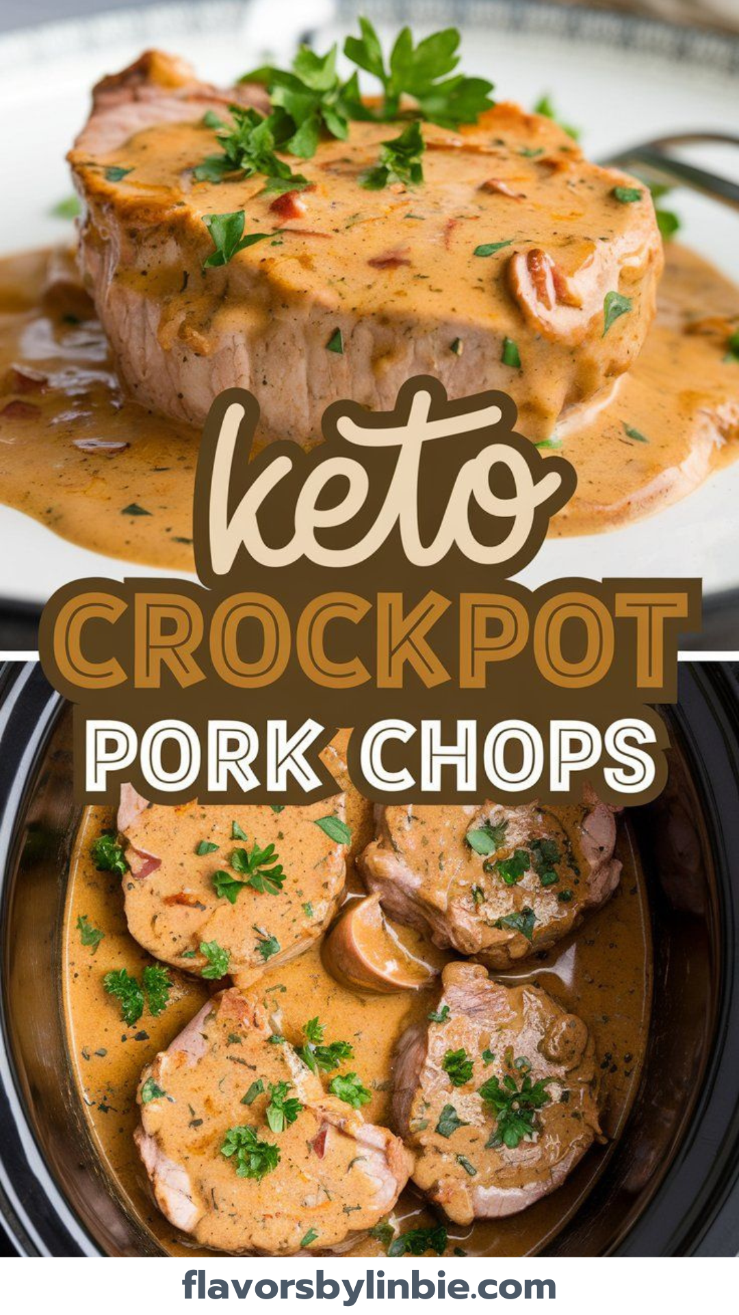 Keto Crockpot Pork Chops