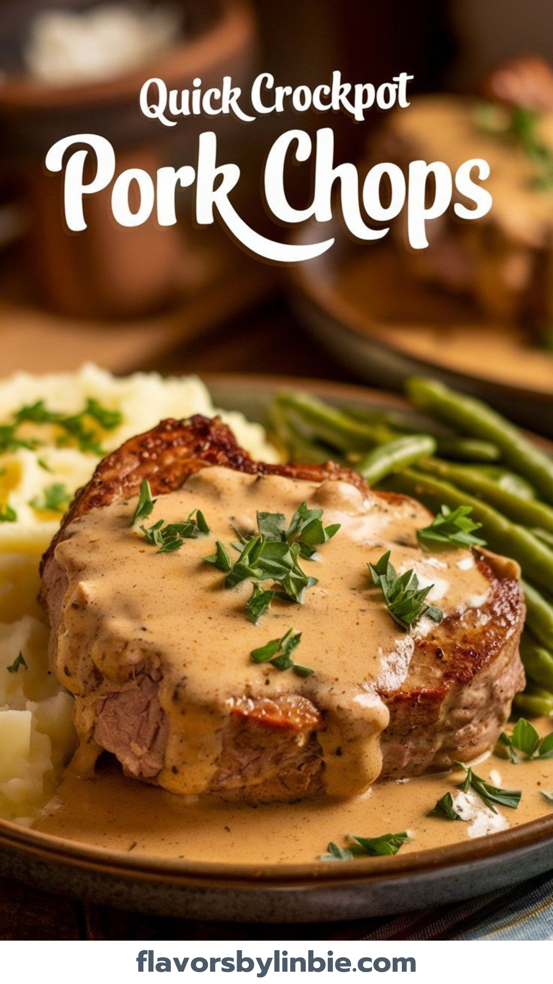 Quick Crockpot Pork Chops