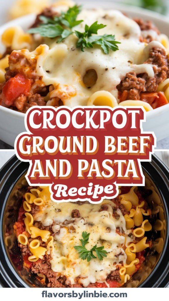 Crockpot Ground Beef and Pasta Recipe