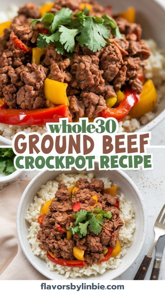 Whole30 Ground Beef Crockpot Recipe