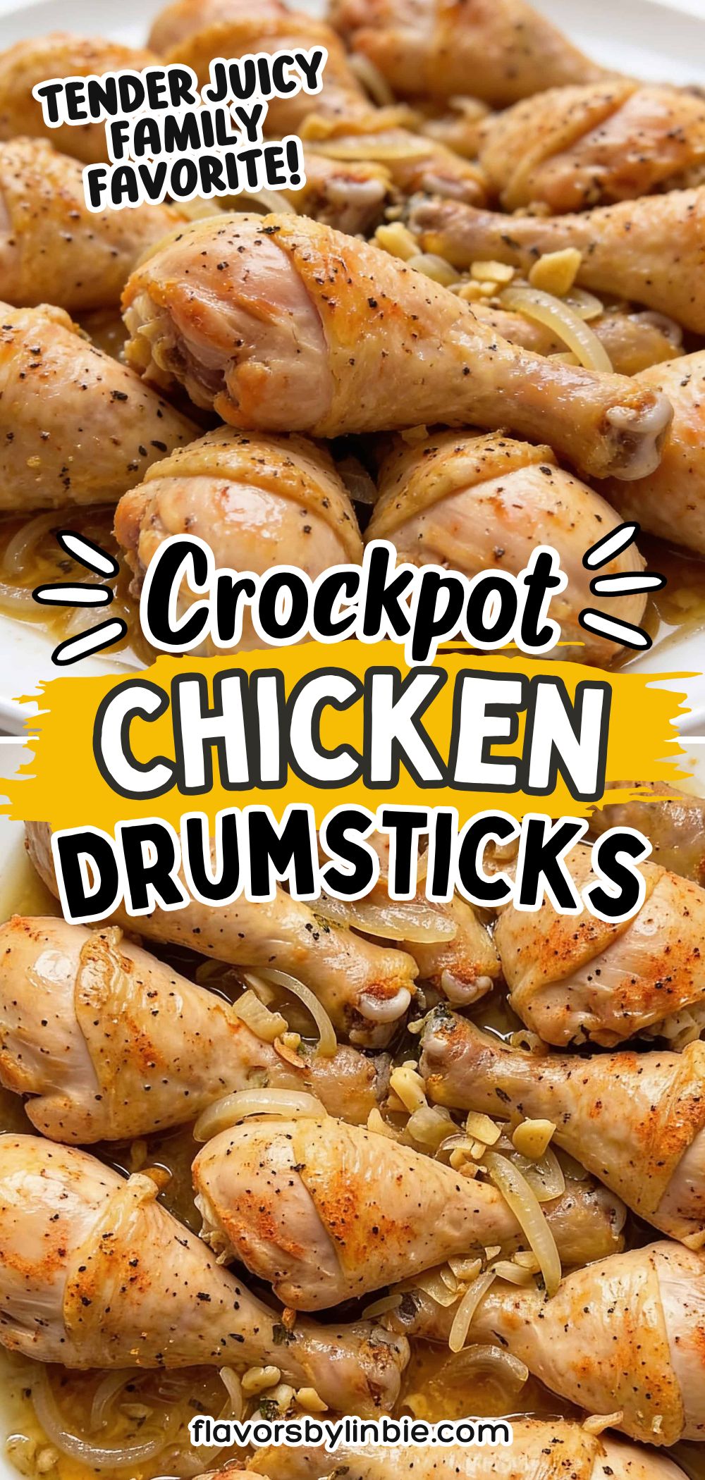 Easy Crockpot Chicken Drumsticks