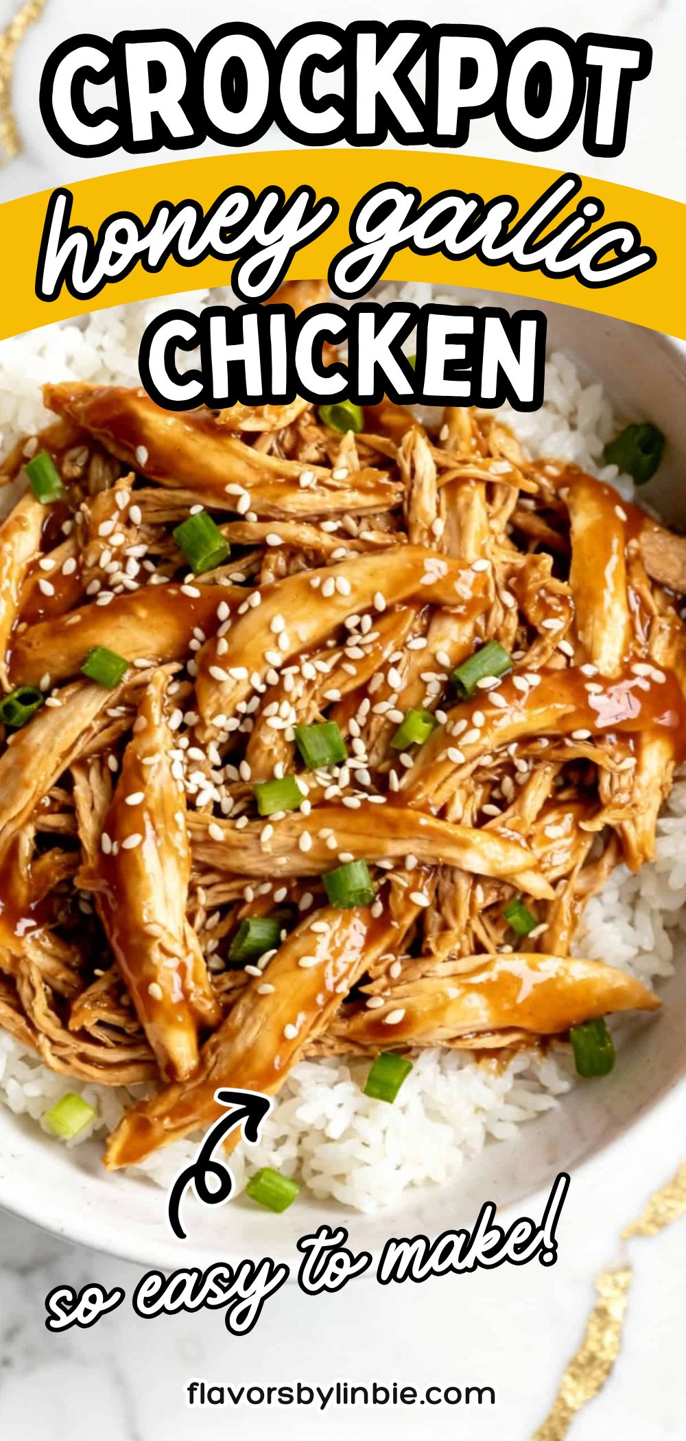 Crockpot Honey Garlic Chicken