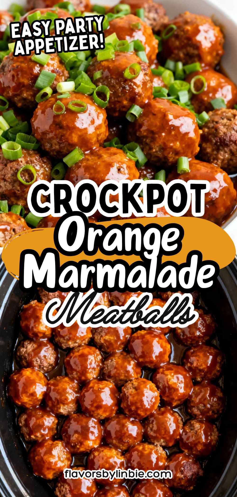 Easy Crockpot Orange Marmalade Meatballs