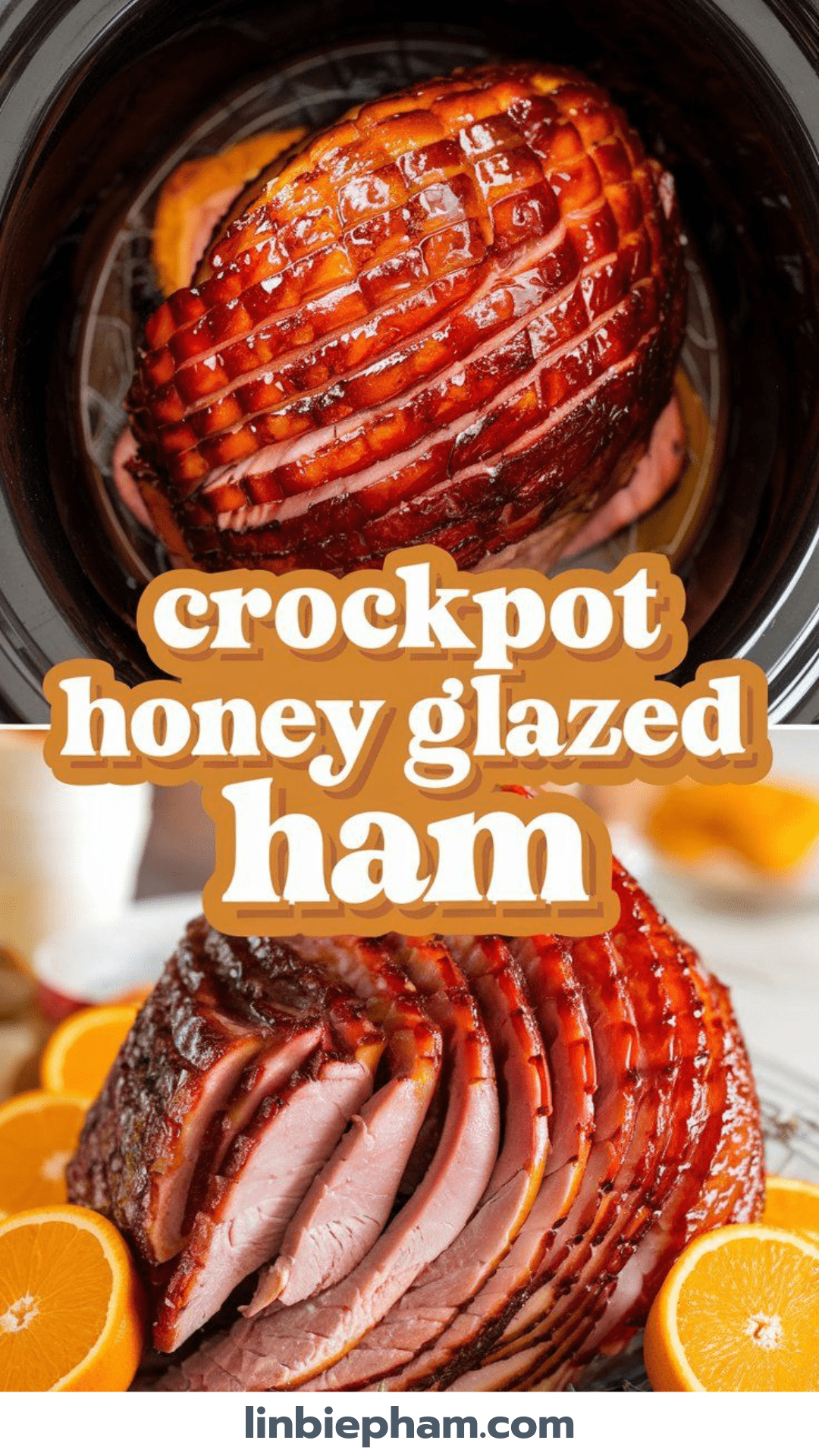 Crockpot Honey Glazed Ham