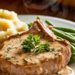 Crockpot Creamy Pork Chops