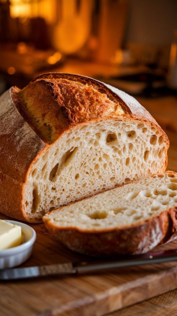 Artisan Crockpot Bread