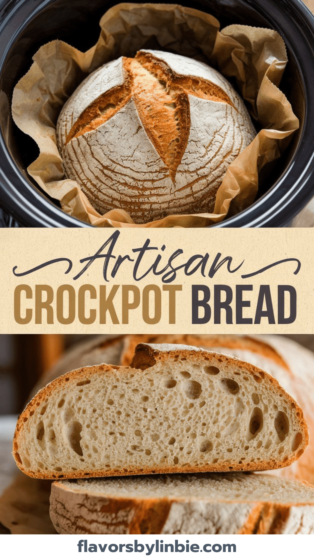 Artisan Crockpot Bread