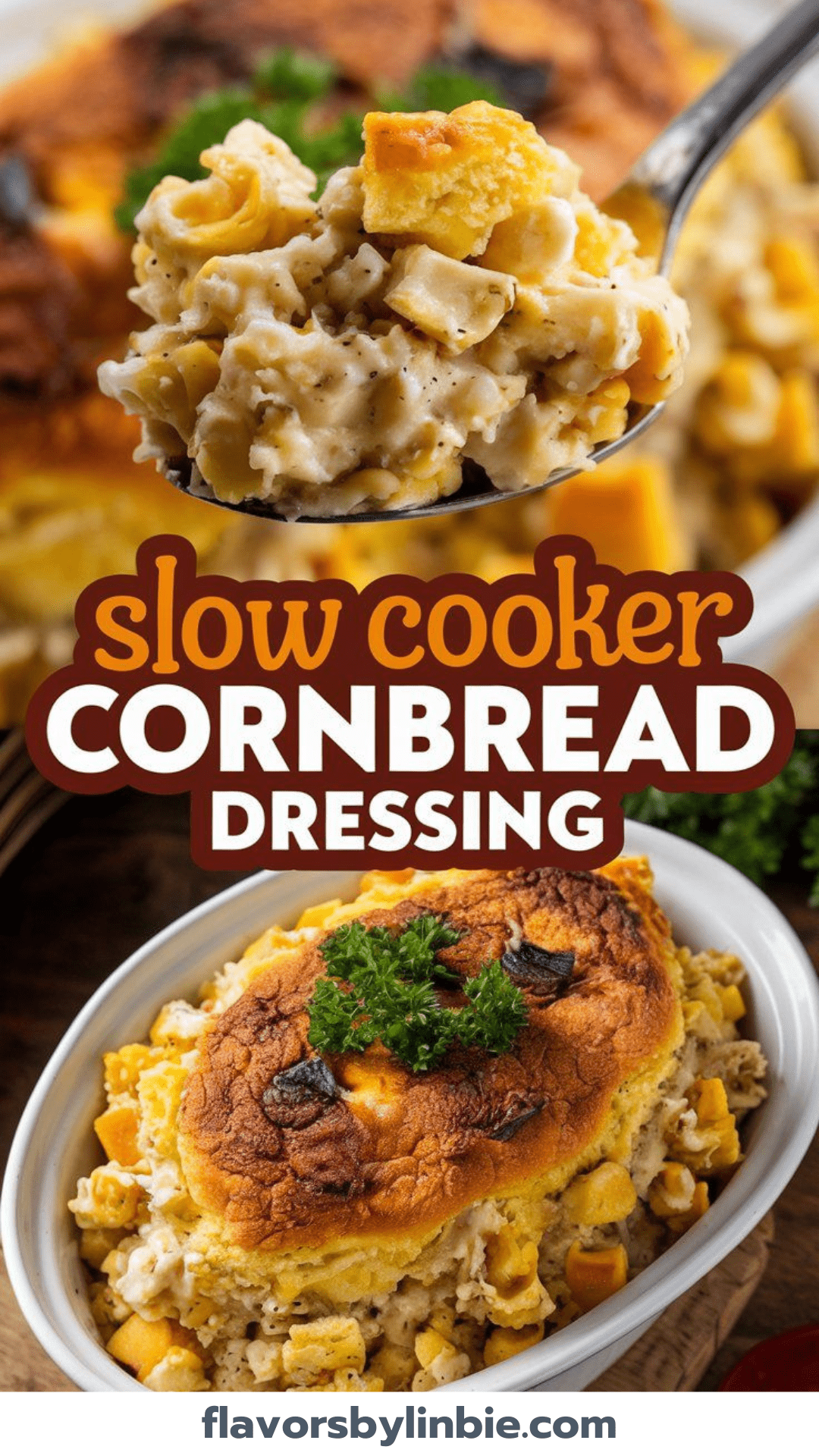 Slow Cooker Cornbread Dressing