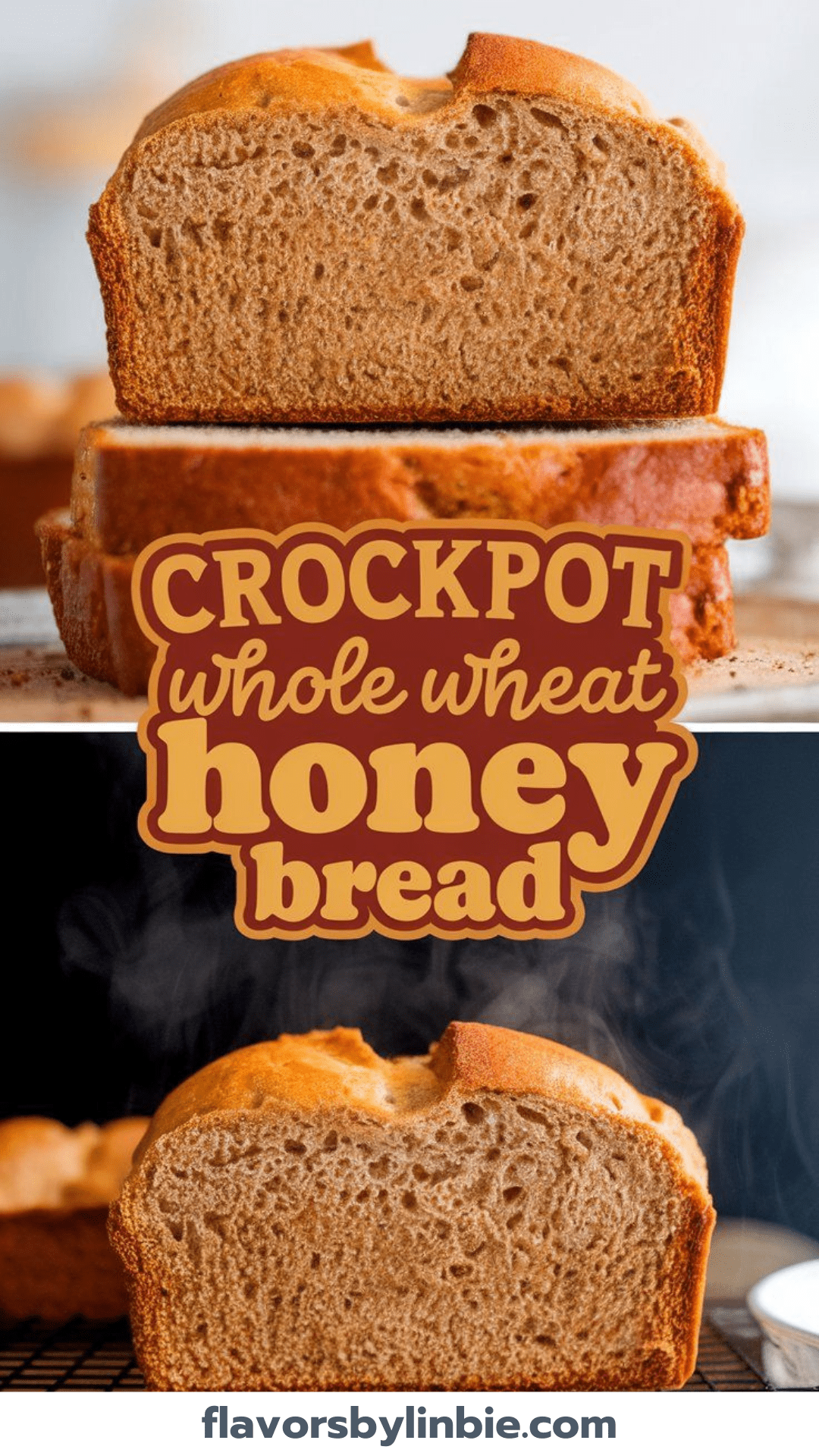 Crockpot Whole Wheat Honey Bread