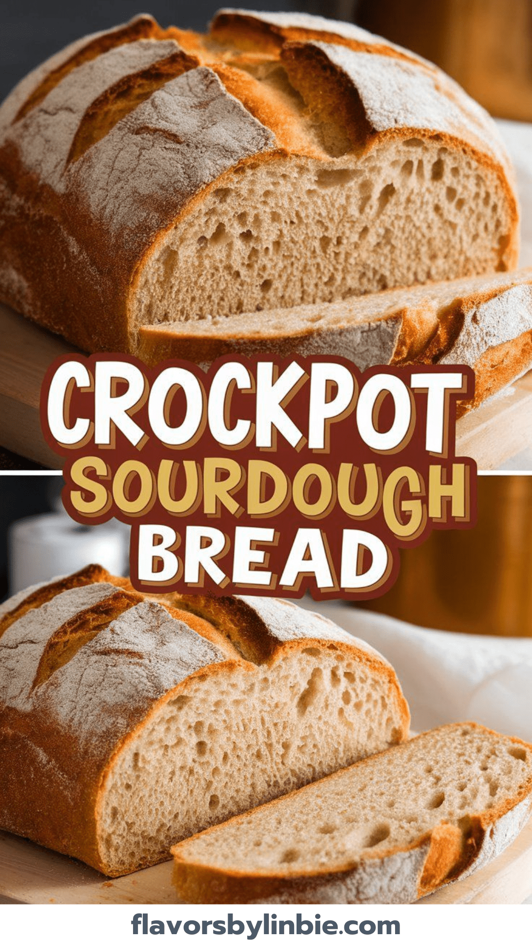 Crockpot Sourdough Bread