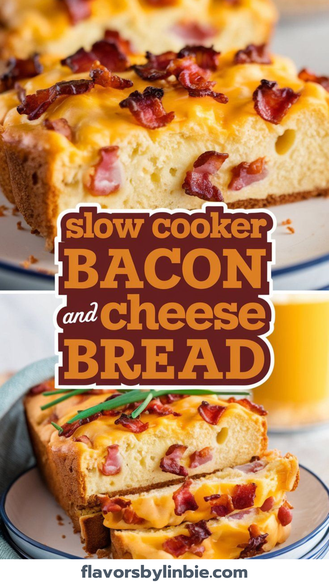 Slow Cooker Bacon and Cheese Bread