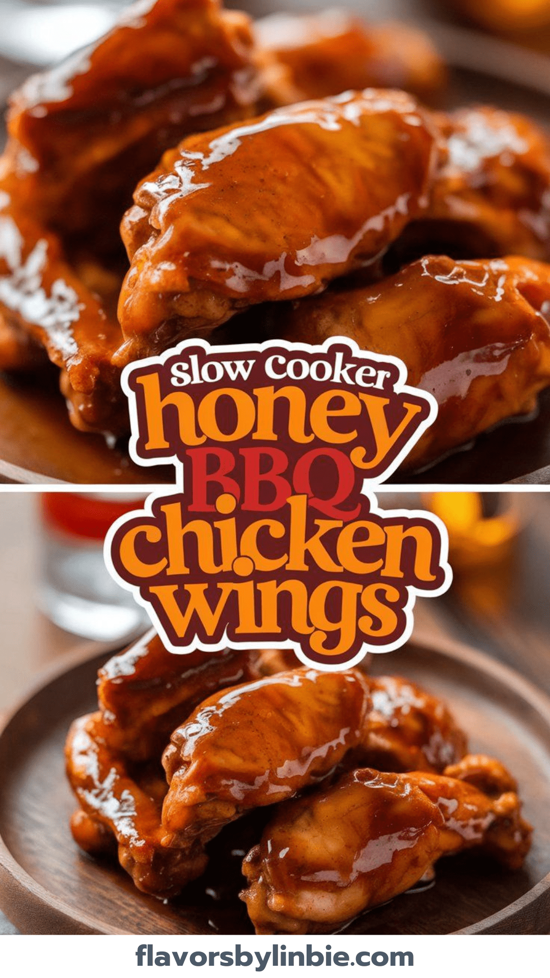 Slow Cooker Honey BBQ Chicken Wings