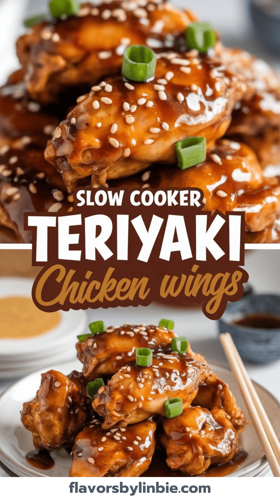 Slow Cooker Teriyaki Chicken Wings