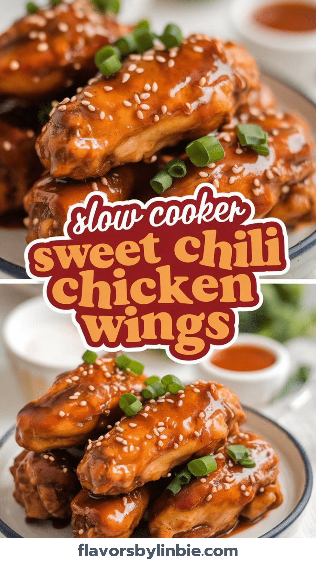 Slow Cooker Sweet Chili Chicken Wings