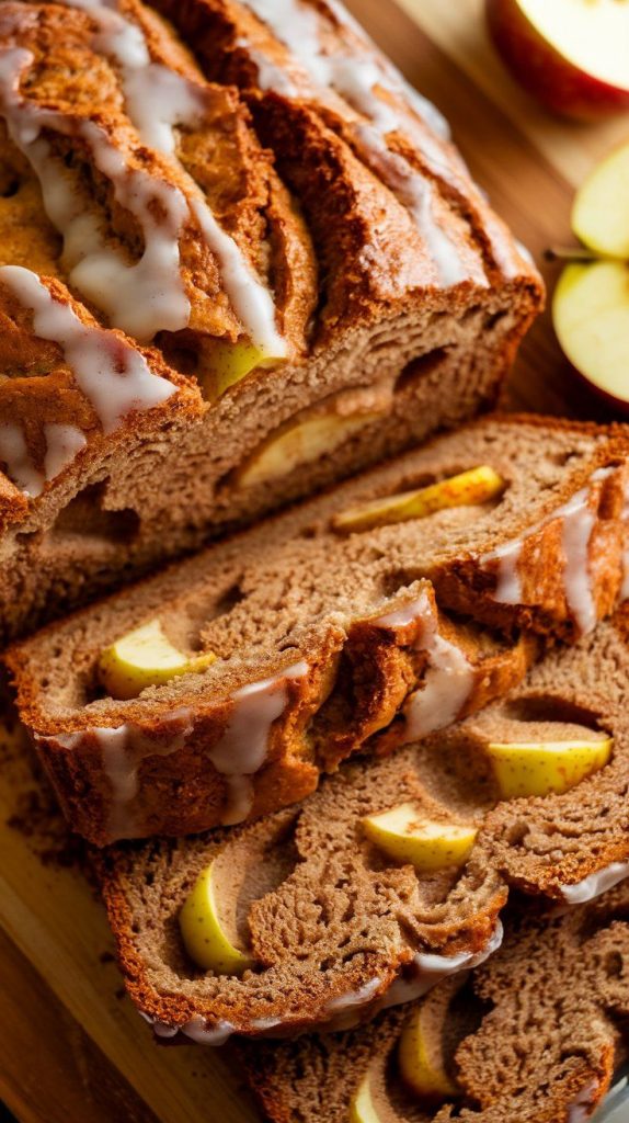 Crockpot Apple Cinnamon Bread