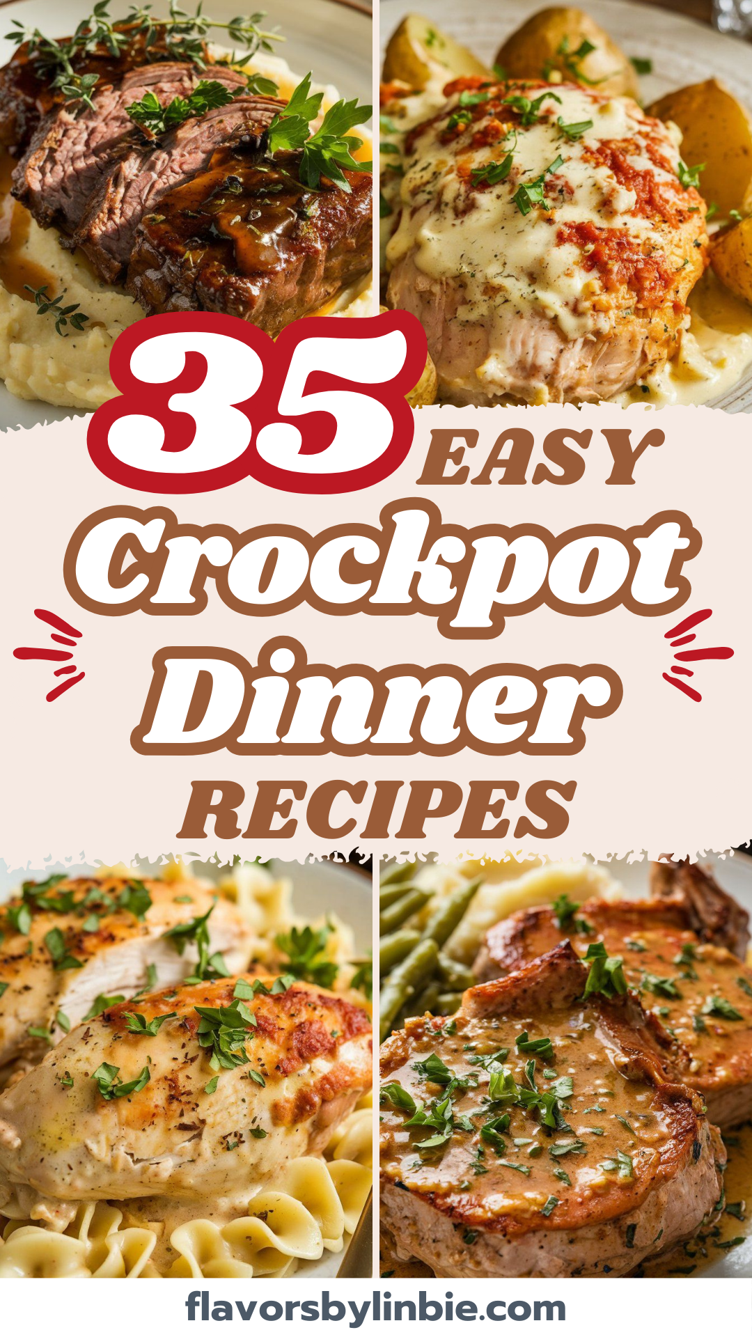 35 Easy Crockpot Dinner Recipes for Busy Nights