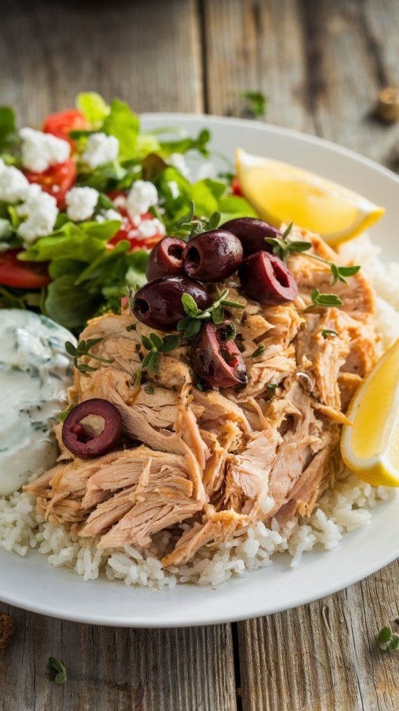 Crockpot Greek Chicken