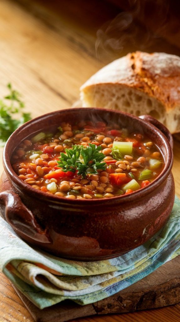 Crockpot Lentil Soup