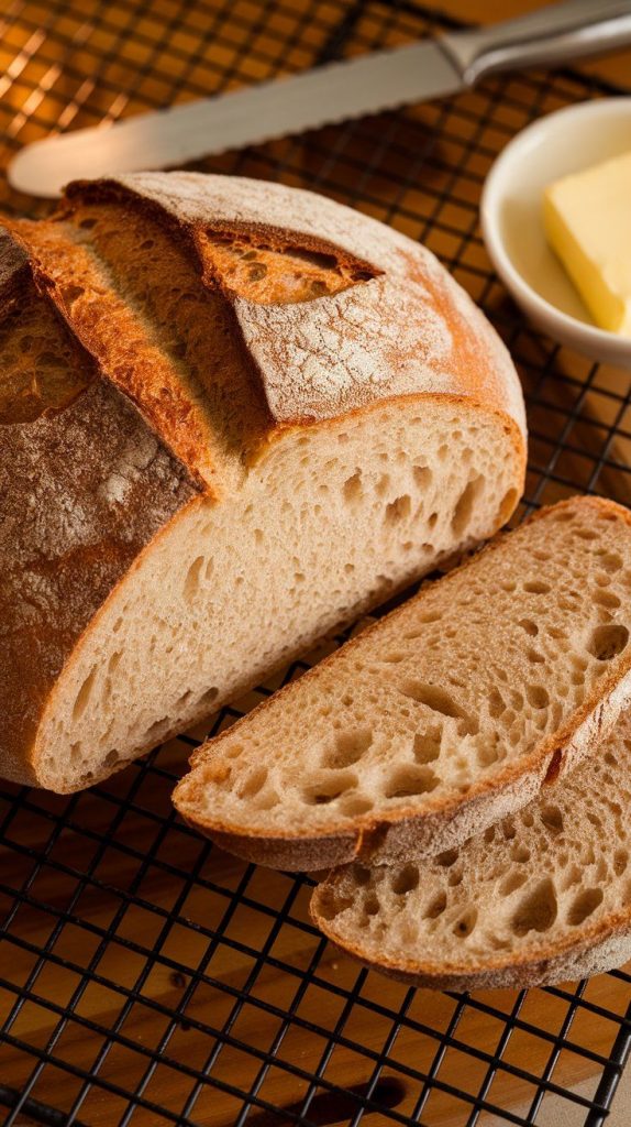 Crockpot Sourdough Bread