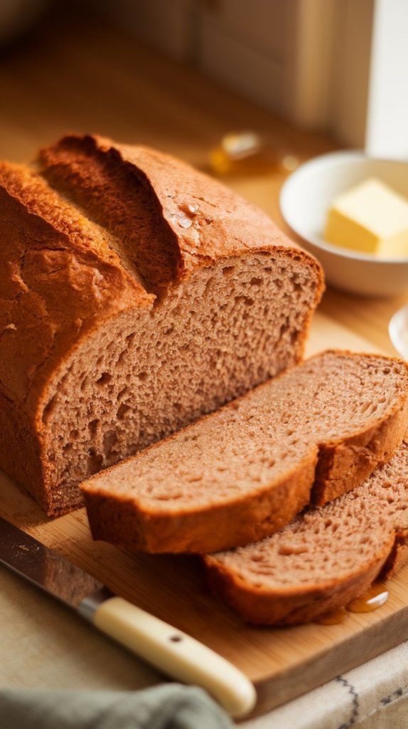 Crockpot Whole Wheat Honey Bread