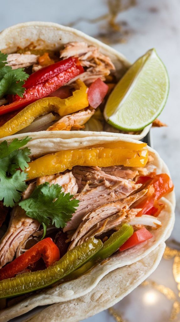 Crockpot Chicken Fajitas