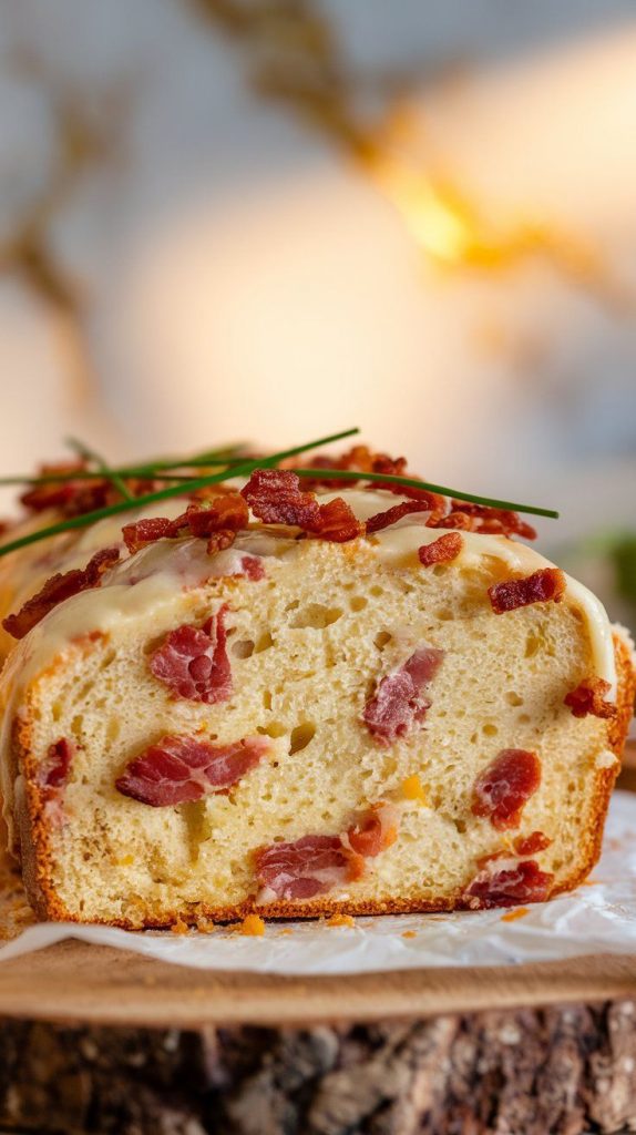 Slow Cooker Bacon and Cheese Bread