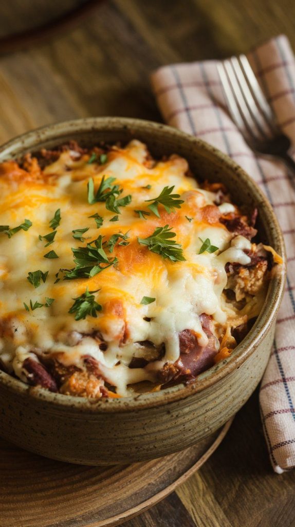 Slow Cooker Cowboy Casserole