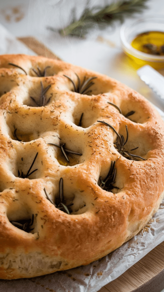 Slow Cooker Focaccia Bread