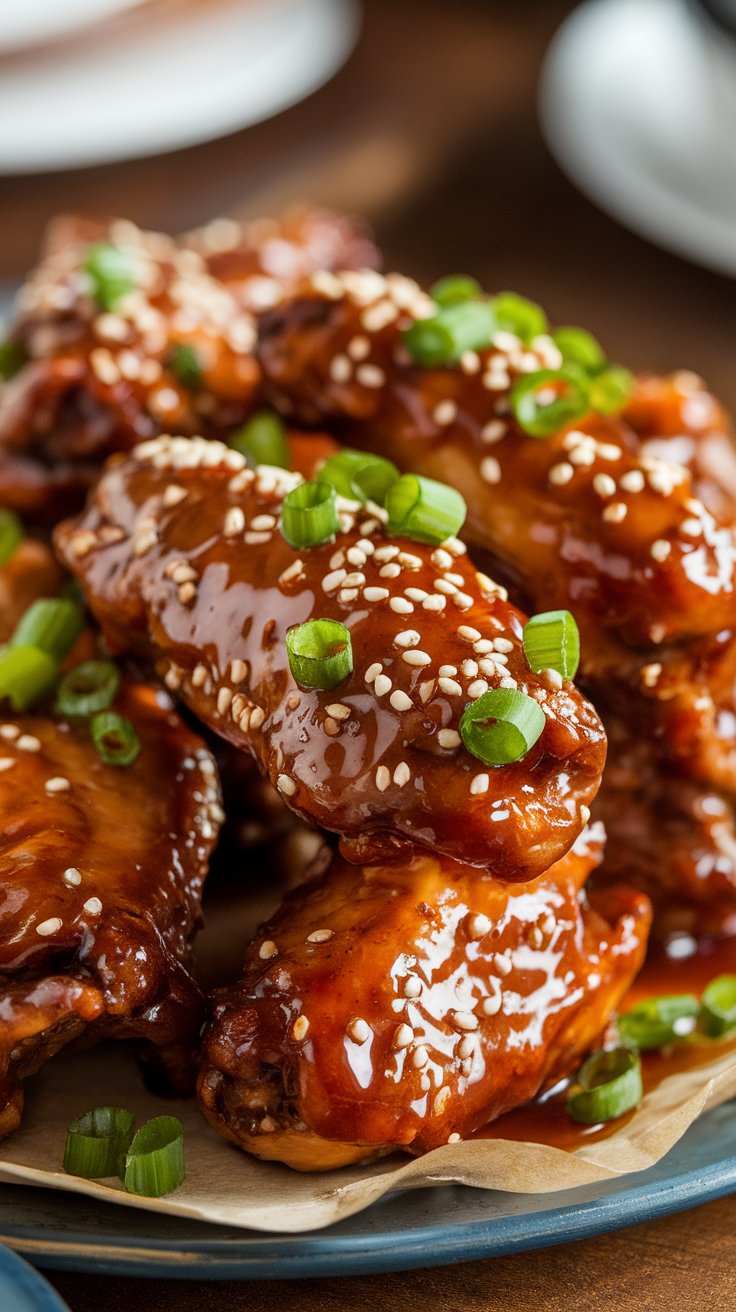 Slow Cooker Coca Cola Chicken Wings