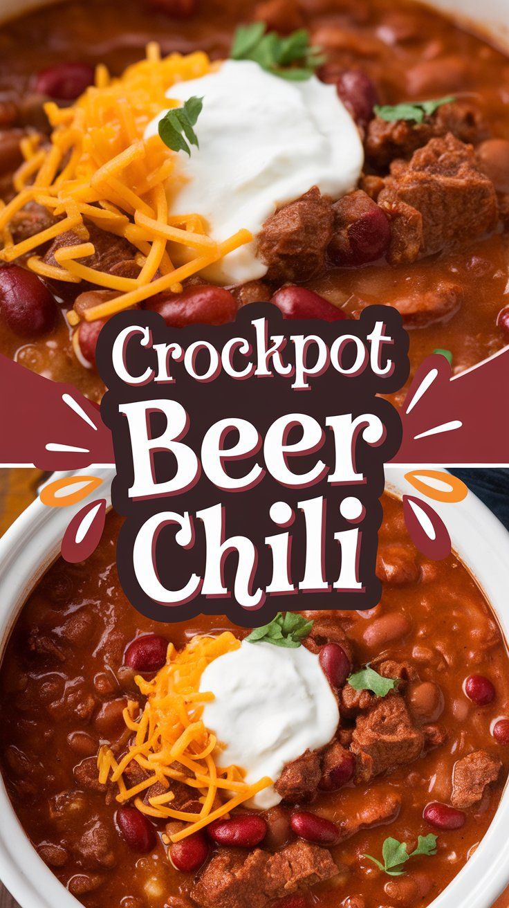 Crockpot Beer Chili