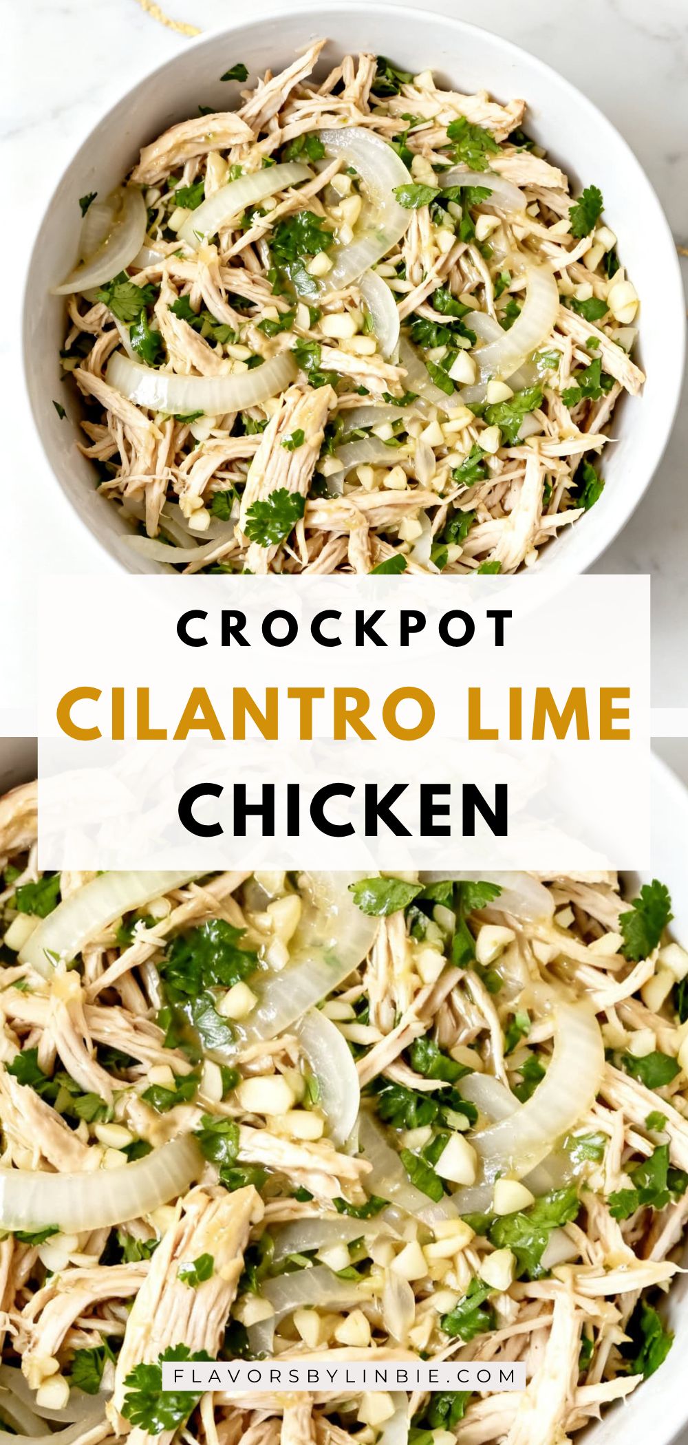 Easy Slow Cooker Cilantro Lime Chicken