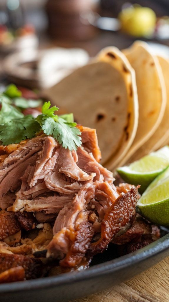 Crockpot Mexican Carnitas Pulled Pork