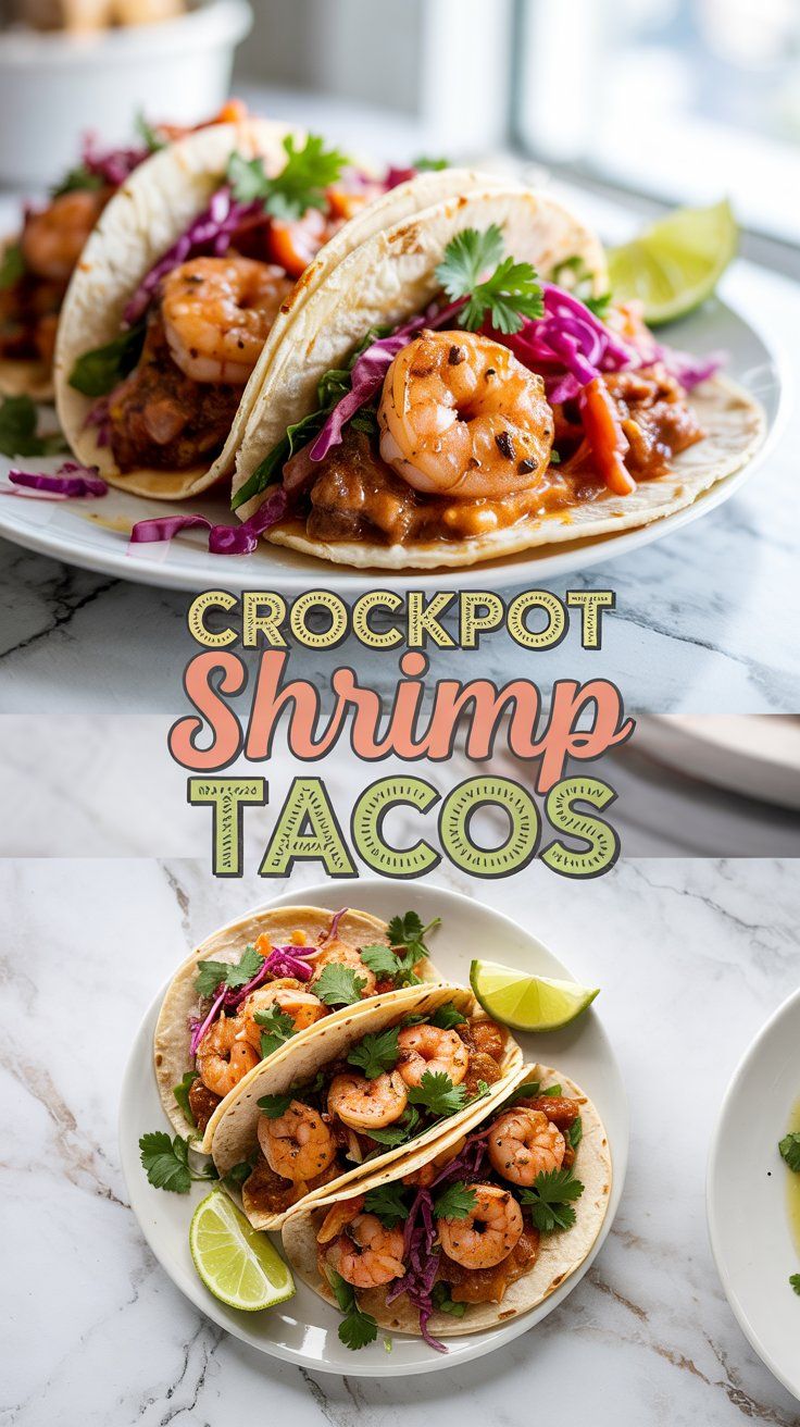 Crockpot Shrimp Tacos